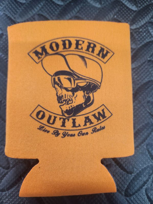 Koozie Orange Flip Bill Modern Outlaw