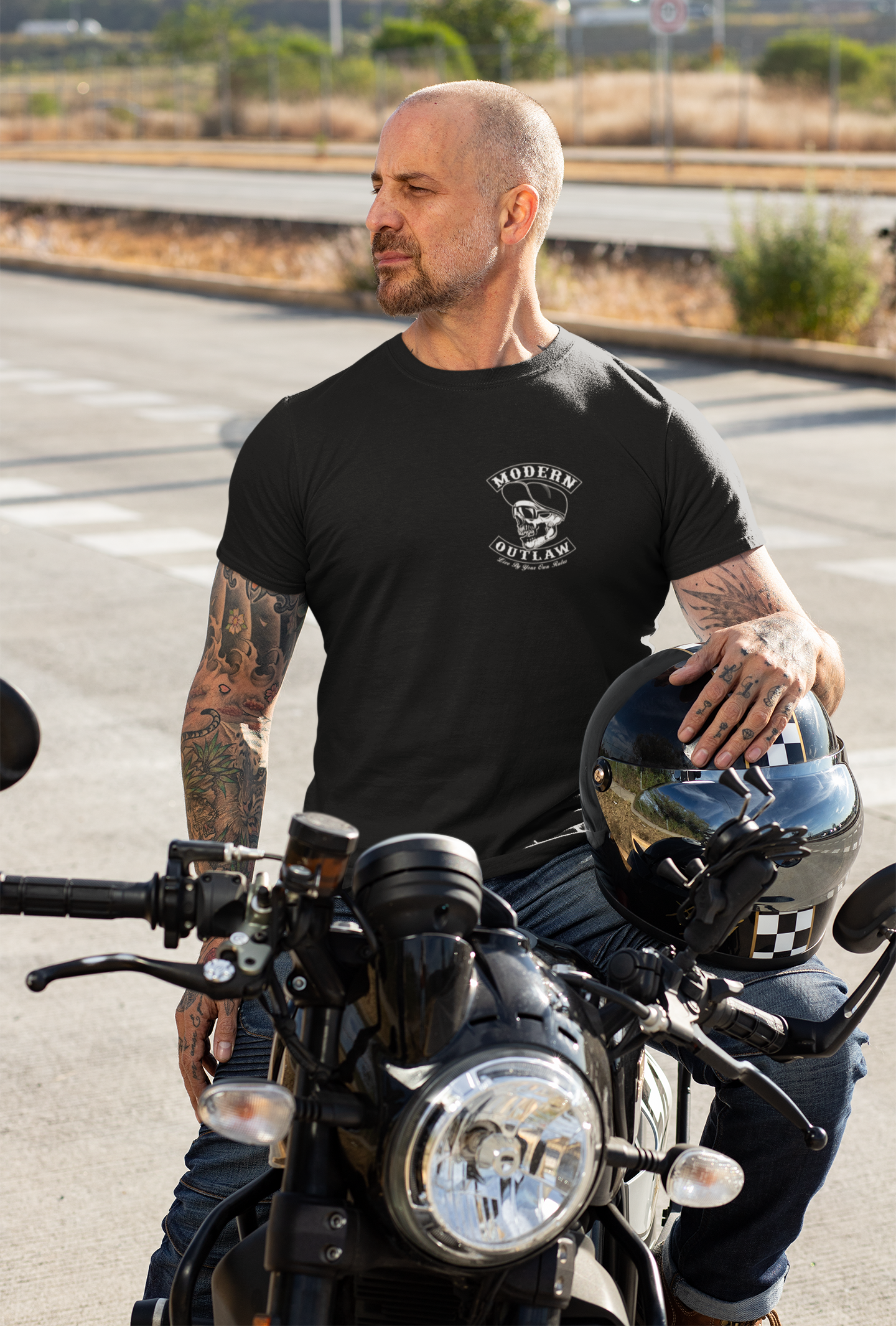 Modern Outlaw - Live by Your Own Rules Dry Fit Tee